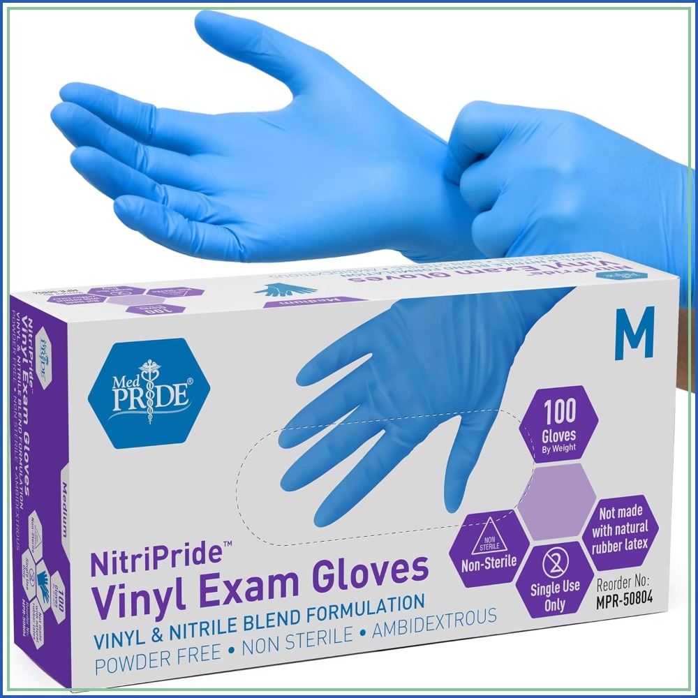 Exam Glove Nitrile - Перчатки для осмотра из смеси нитрила