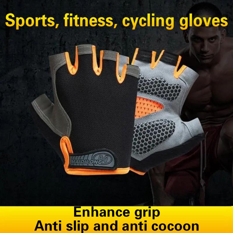 Fingerless Glove Knit - Оптовые велосипедные перчатки без пальцев для
