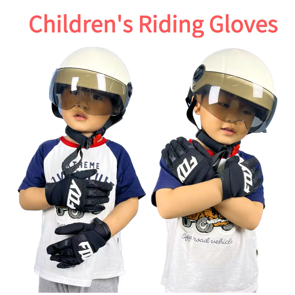 Cycling Glove Padded - Детские перчатки для езды на велосипеде,