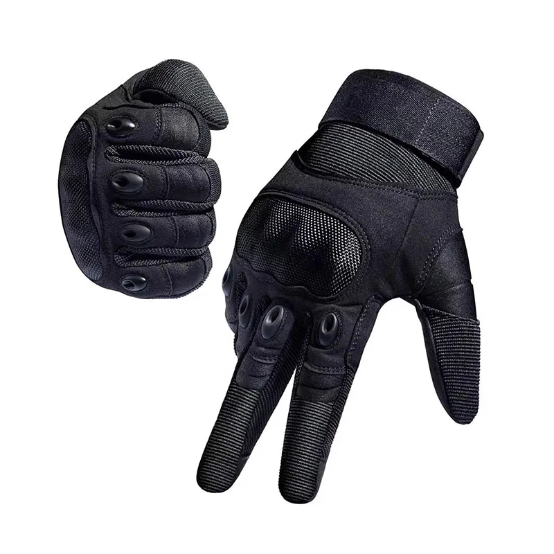 Motorcycle Glove Knuckle - Мужские тактические перчатки с полным пальцем,