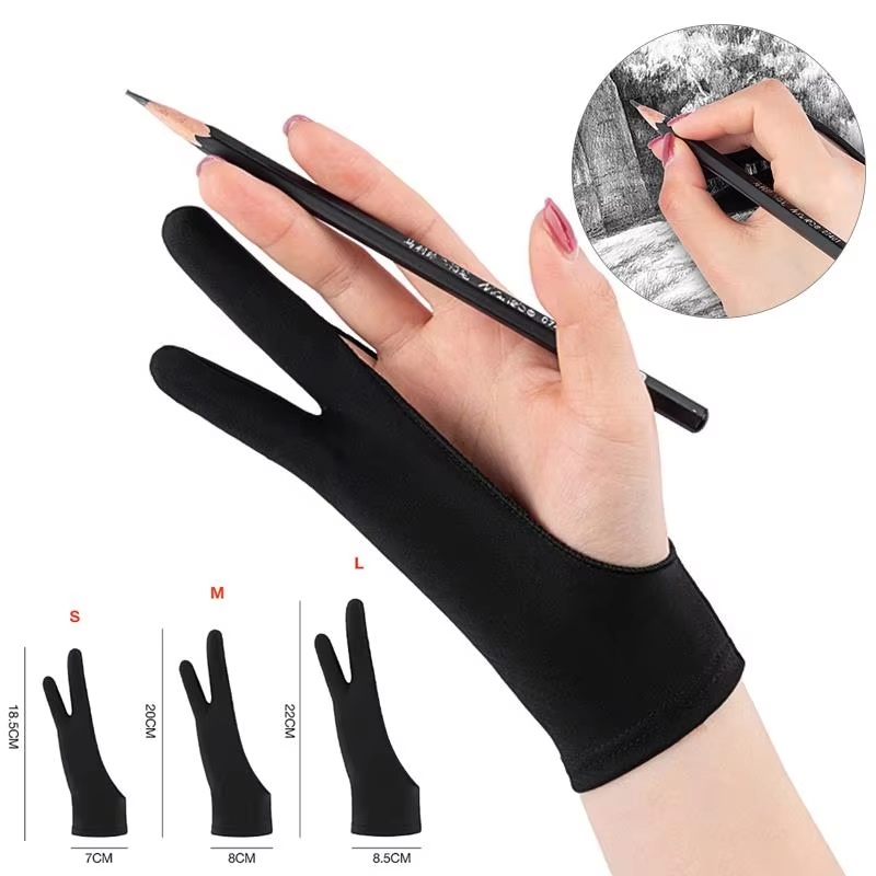 Touchscreen Glove Capacitive - S/M/L перчатки для рисования с двумя