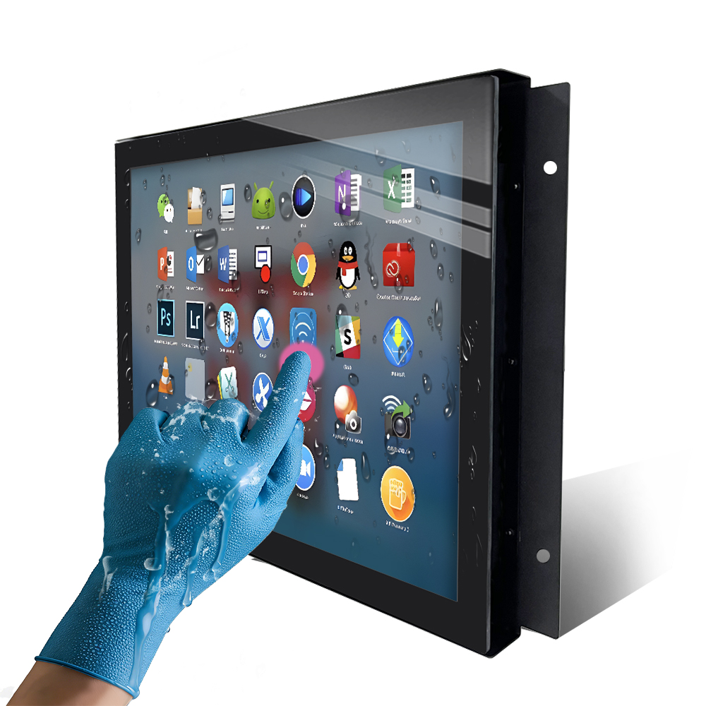 Touchscreen Glove Capacitive - Промышленный сенсорный монитор с открытой рамой,
