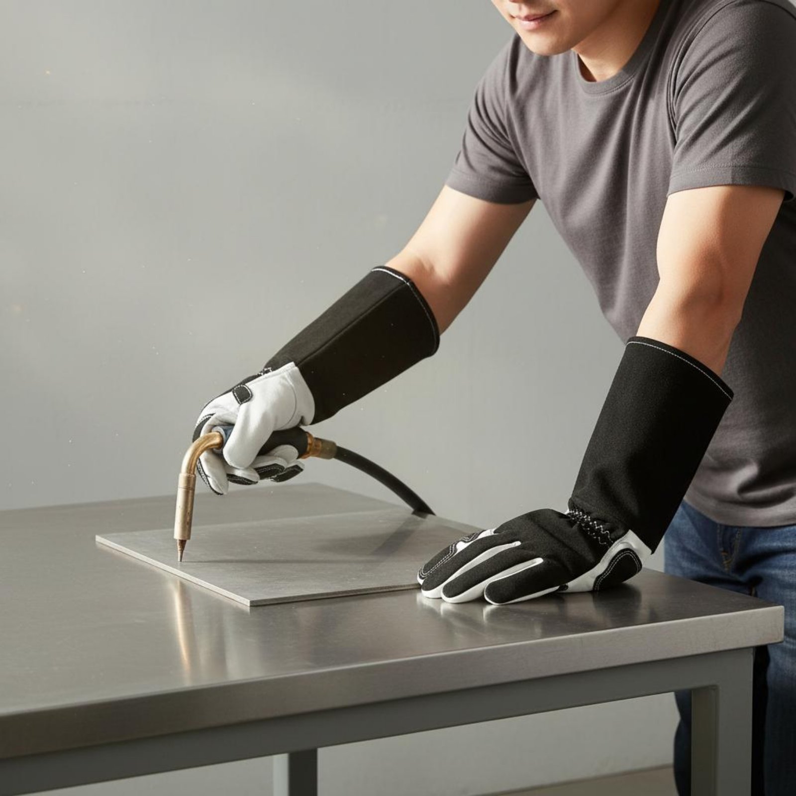 Heat Resistant Glove - Перчатки для металлообработки TIG с гибким