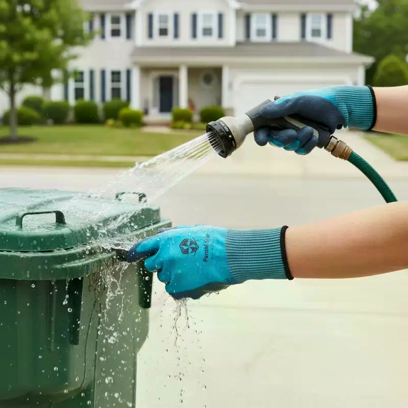 Nitrile Mechanic Glove - 1 пара маслостойких, водонепроницаемых, противоскользящих перчаток