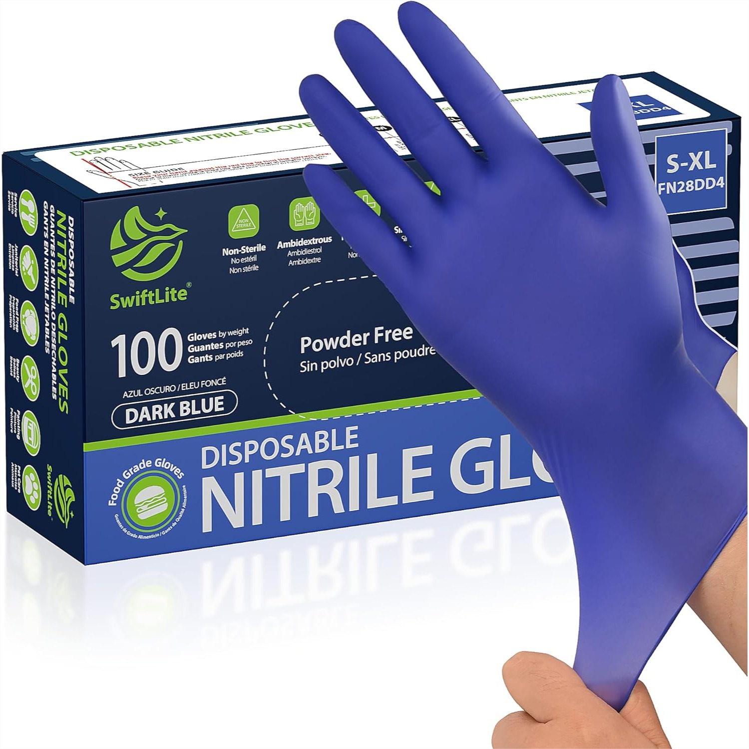 Rubber Glove Cleaning - Одноразовые нитриловые перчатки для готовки и