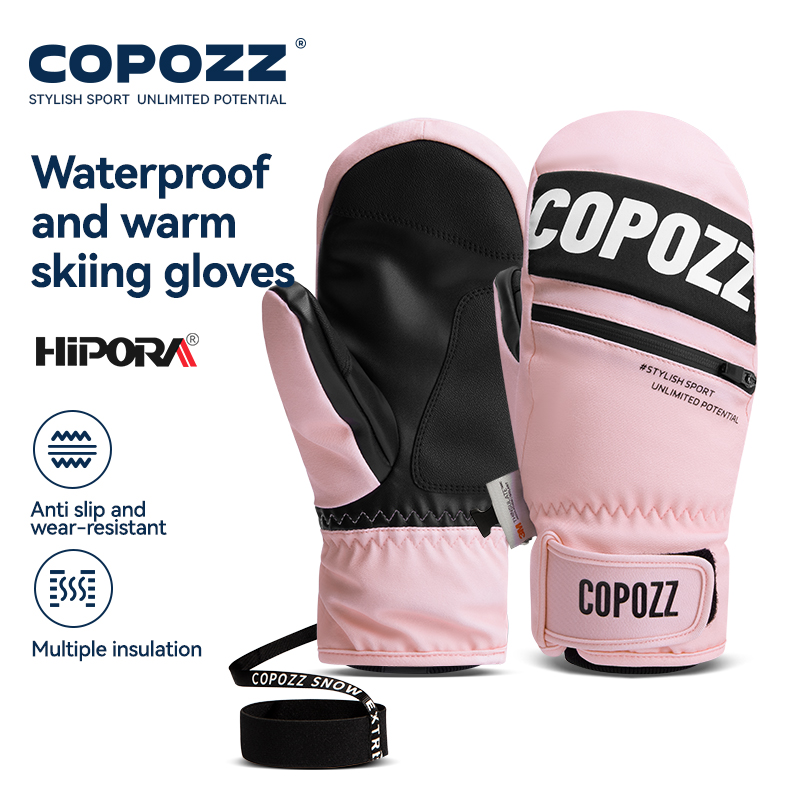 Ski Glove Waterproof - COPOZZ 3M Thinsulate Лыжные перчатки для