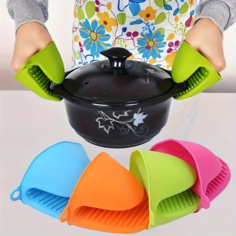 Oven Mitt Silicone - 2 шт., силиконовые перчатки-держатели для кастрюль,