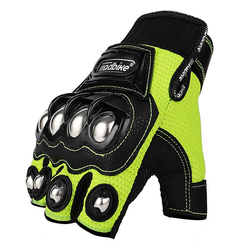 Motorcycle Glove Knuckle - Латунные защитные перчатки на полпальца для