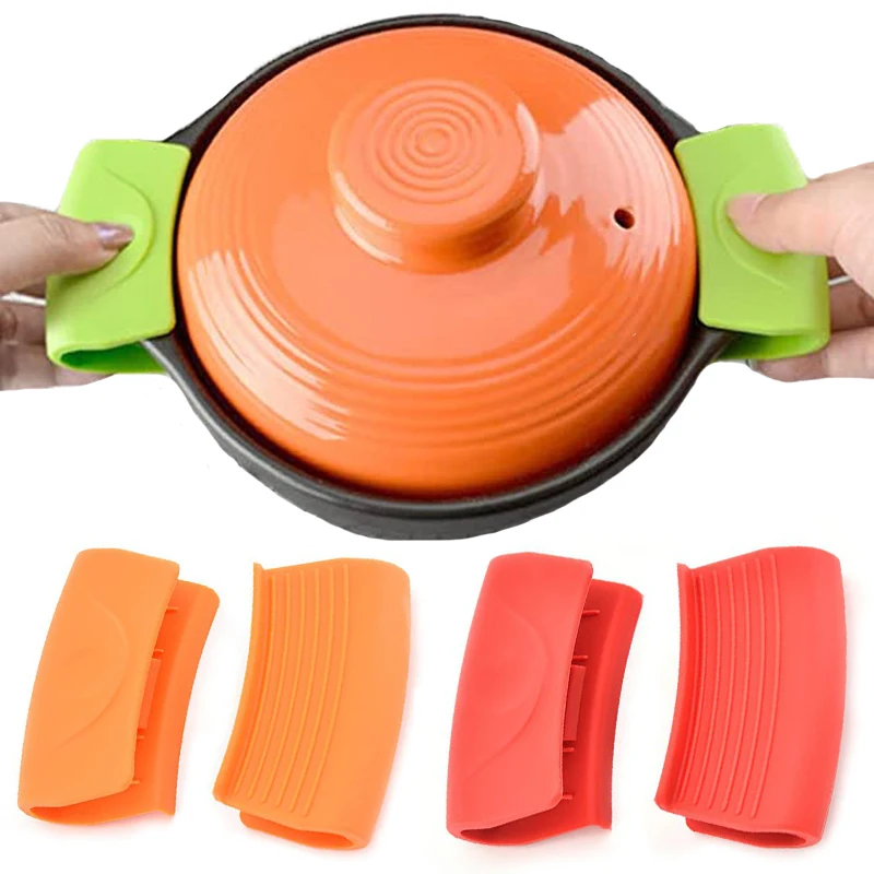 Oven Mitt Silicone - Силиконовые перчатки 2 шт., антипригарные термостойкие