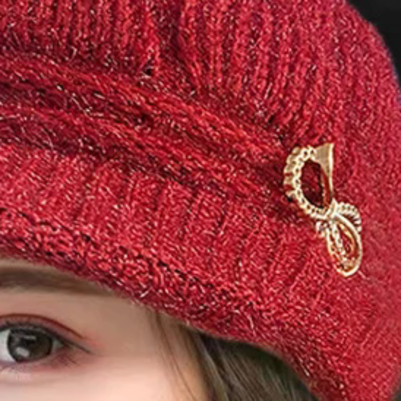 Wool Glove Lined - Зимняя теплая шапка, вязаная шапка, повседневная
