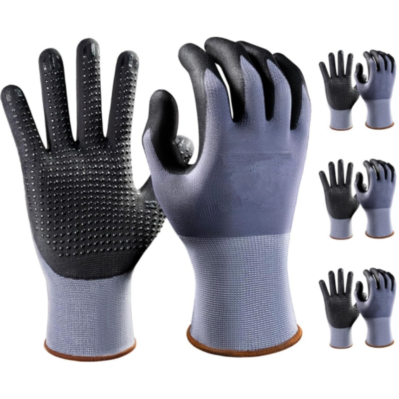 Nitrile Mechanic Glove - Защитные рабочие перчатки из микропены, нейлоновое