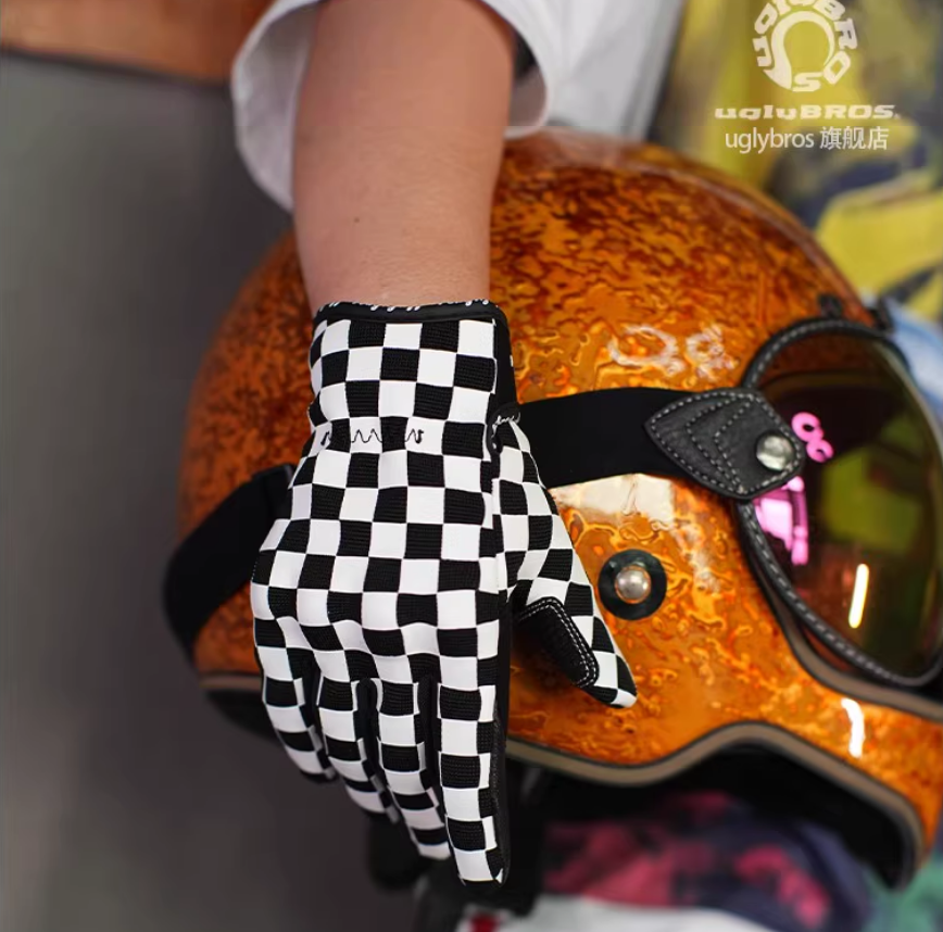 Leather Driving Glove - Мотоперчатки Uglybros для мужчин: для мотокросса,