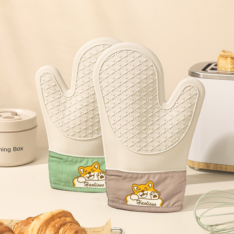 Oven Mitt Silicone - Сверхмощные силиконовые термостойкие перчатки для духовки,