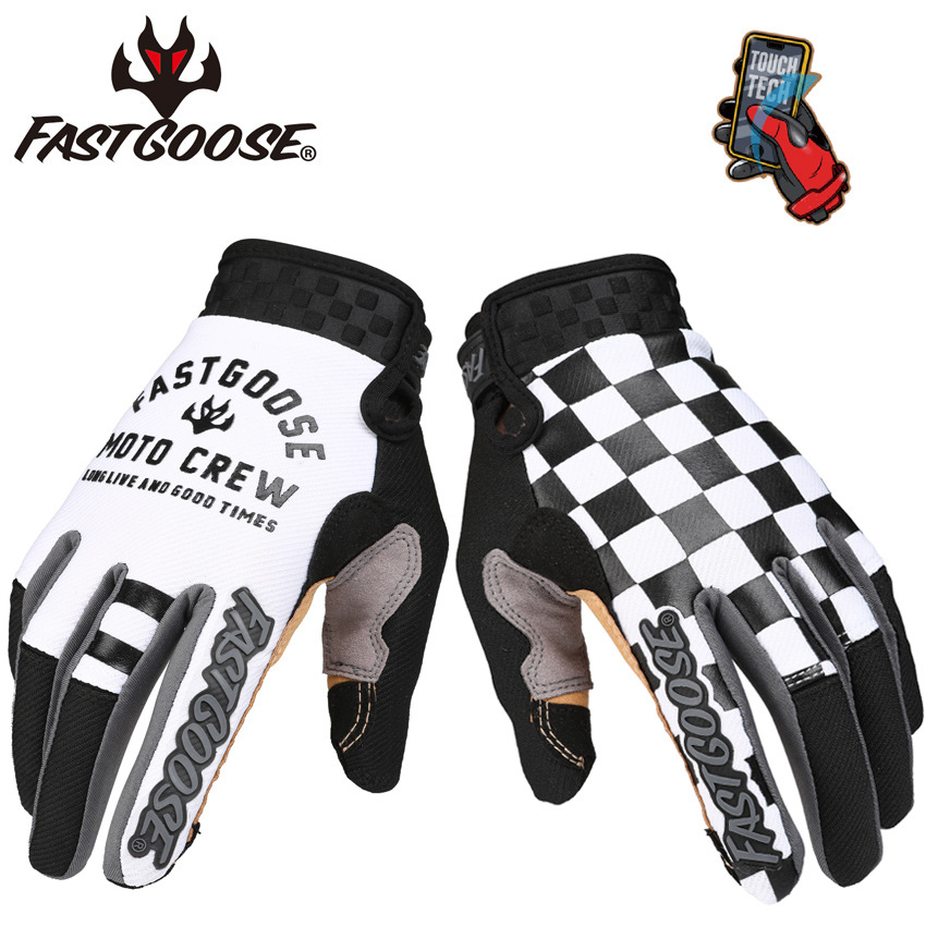 Cycling Glove Padded - Fastgoose Мотокросс MX Спортивные перчатки Ретро