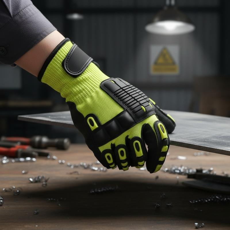 Work Glove Impact - Рабочие перчатки с защитой от порезов,