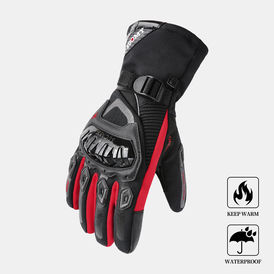 Зимние водонепроницаемые мотоц – обзор и цена Winter Glove Insulated