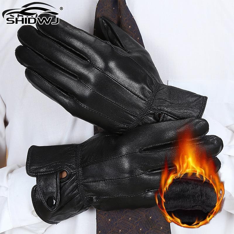 1 пара мужские зимние осенние  – обзор и цена Leather Driving Glove