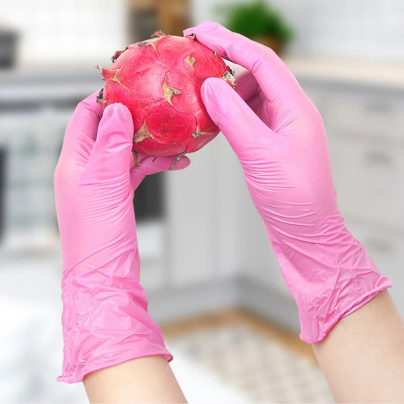 Зеленые одноразовые перчатки,  – обзор и цена Exam Glove Nitrile