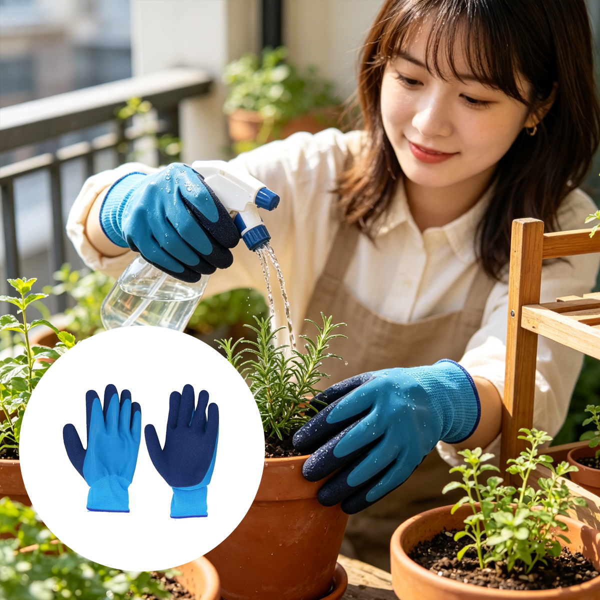 Садовые рабочие перчатки водон – обзор и цена Gardening Glove Waterproof