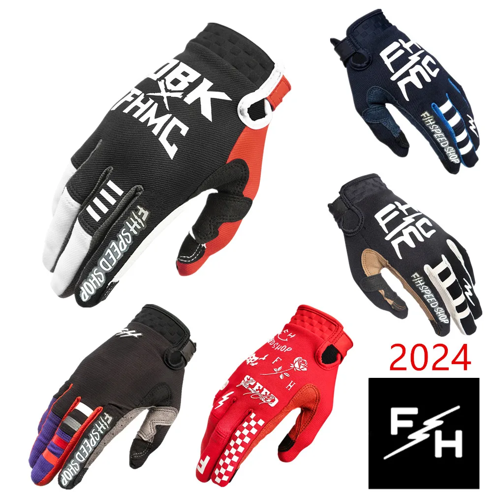 Перчатки FH MX 2024, красные п – обзор и цена Cycling Glove Padded