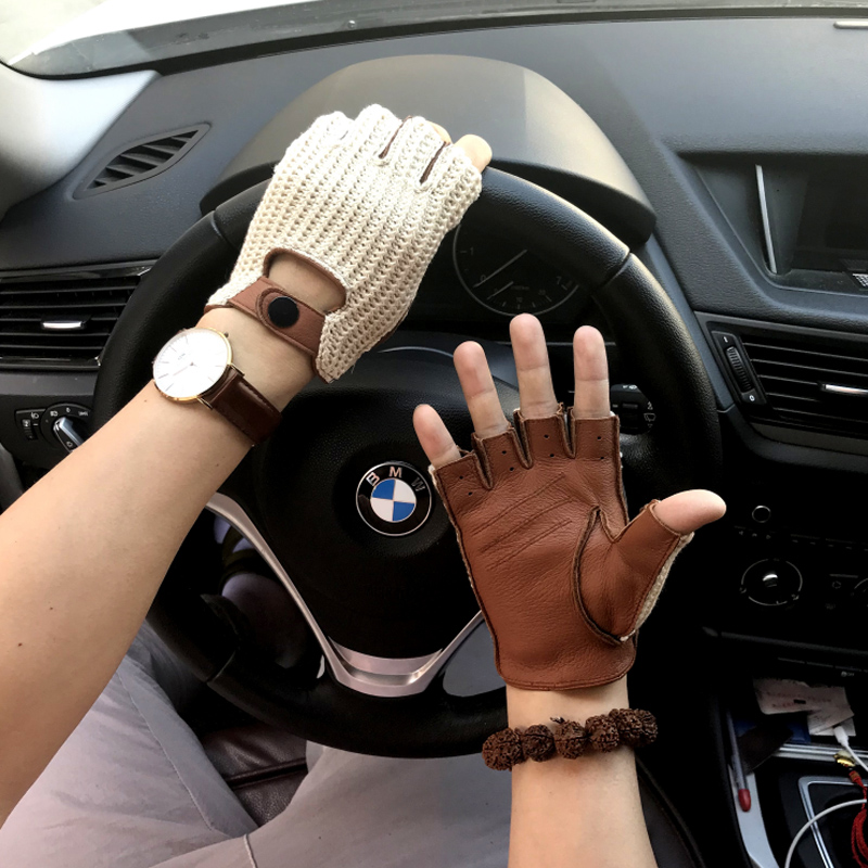 Новинка 2025 года, мужские пер – обзор и цена Leather Driving Glove