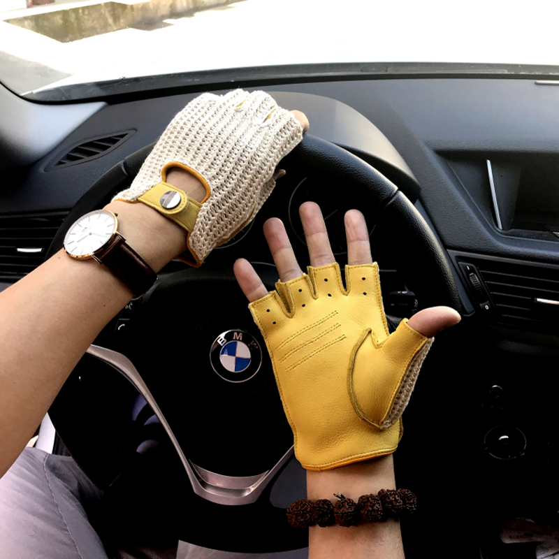Новинка 2025 года, мужские пер – обзор и цена Leather Driving Glove