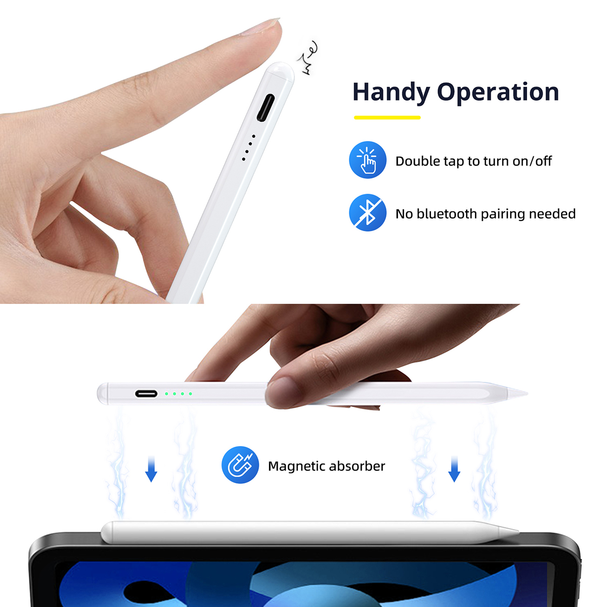 Перезаряжаемый стилус для Andr – обзор и цена Touchscreen Glove Capacitive