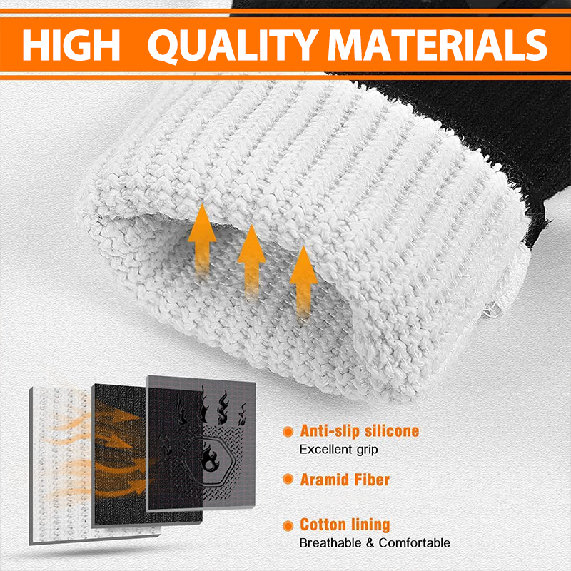 Пара термостойких огнеупорных  – обзор и цена Heat Resistant Glove