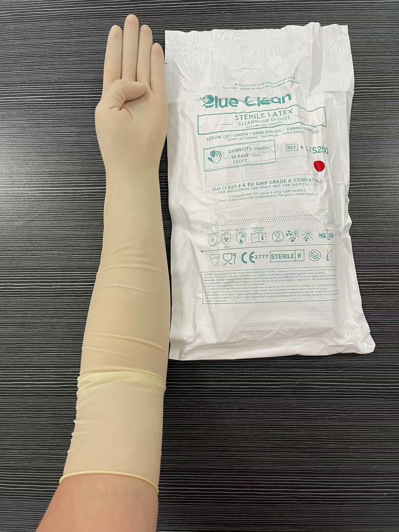 Blue Clean LT5200 (10 пар) 20- – обзор и цена Rubber Glove Cleaning