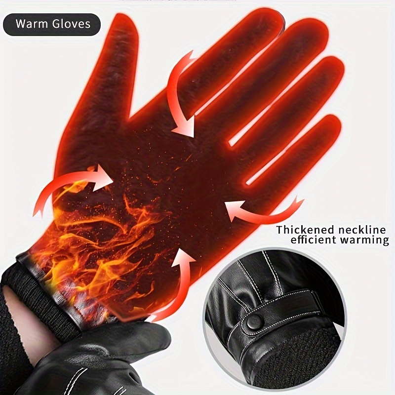 1 пара зимних перчаток, теплые – обзор и цена Leather Driving Glove
