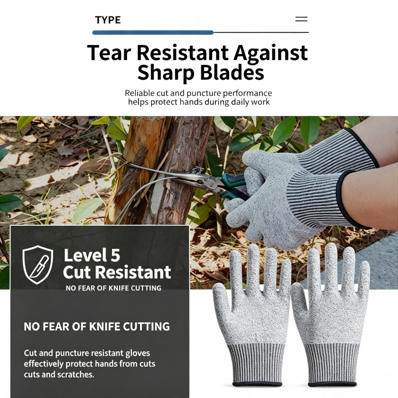Перчатки с защитой от порезов  – обзор и цена Cut Resistant Glove