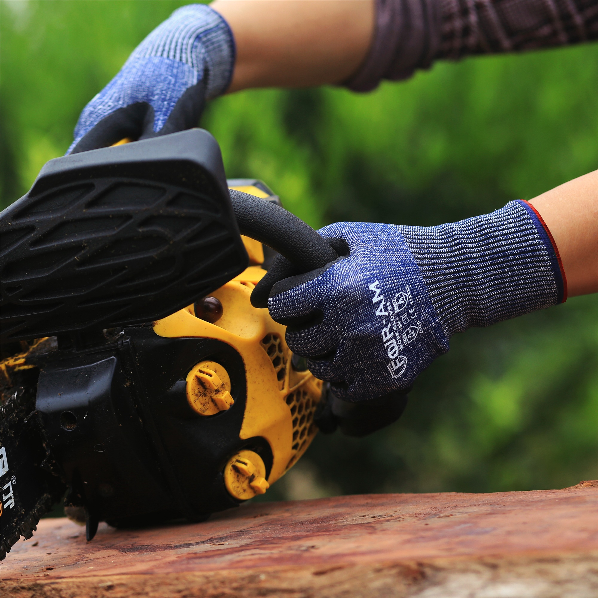 1/3 пары, устойчивые к порезам – обзор и цена Nitrile Mechanic Glove