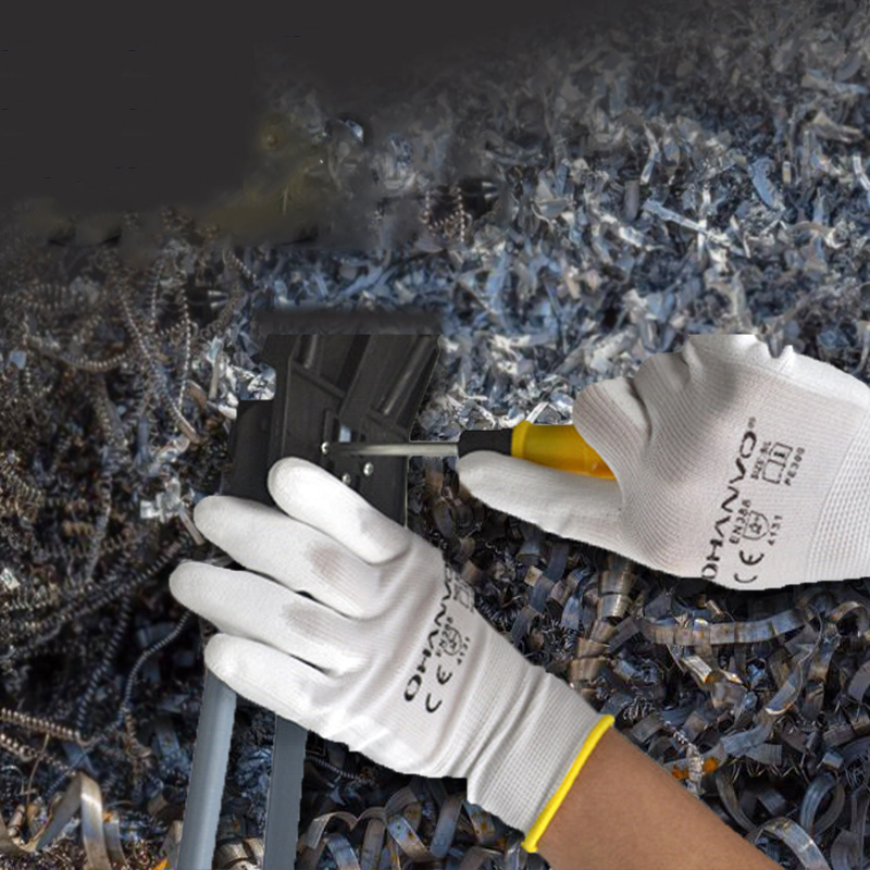 10 пар нейлоновых хлопковых ра – обзор и цена Nitrile Mechanic Glove