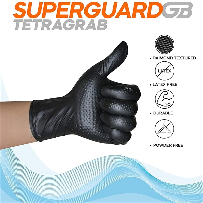 Черные нитриловые перчатки, од – обзор и цена Nitrile Mechanic Glove