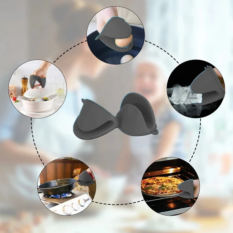 2 шт., мини-перчатки для духов – обзор и цена Oven Mitt Silicone