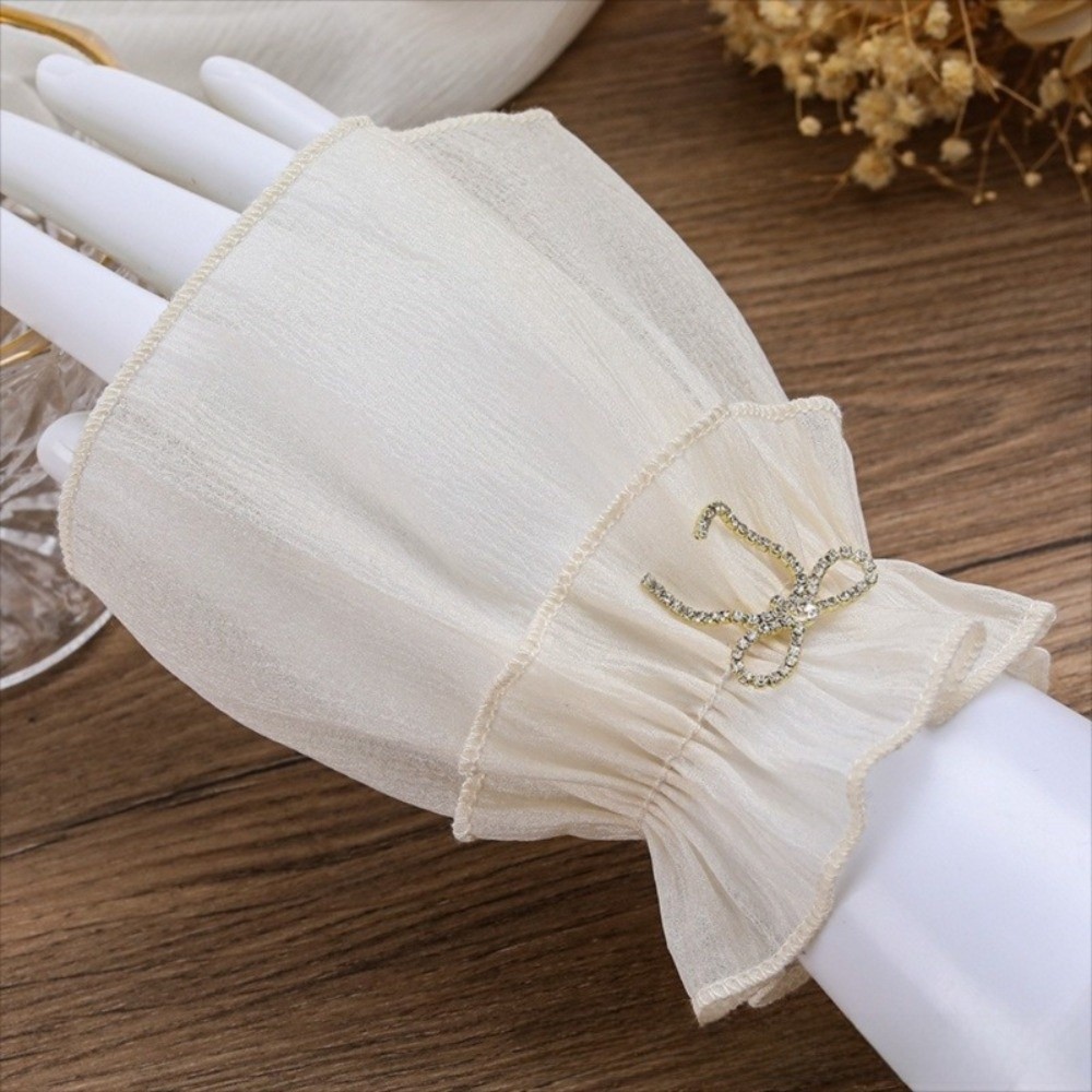 Плиссированные рукава-манжеты  – обзор и цена Fingerless Glove Knit