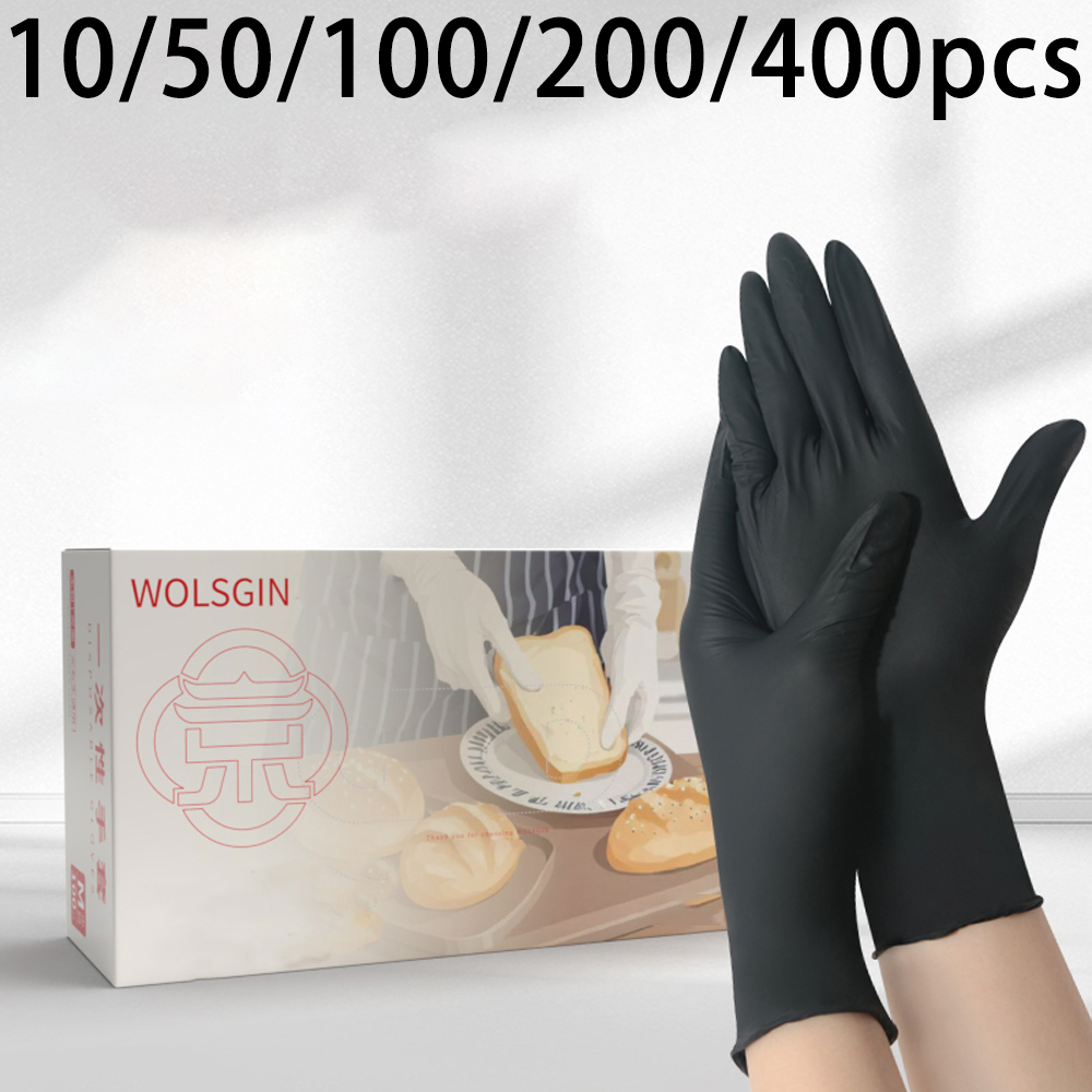 10/50/100/200/400 шт. черных о – обзор и цена Rubber Glove Cleaning