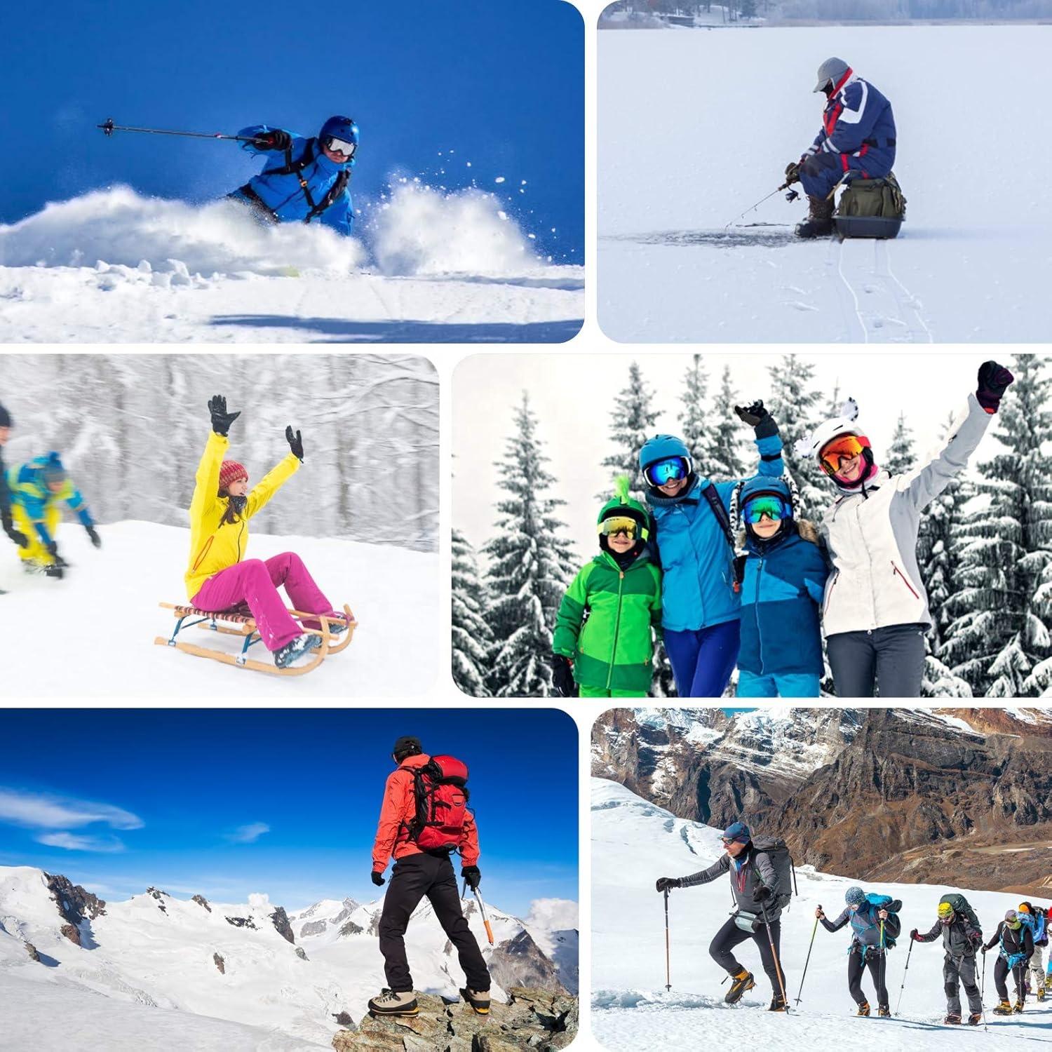Кожаные перчатки с подогревом  – обзор и цена Ski Glove Waterproof