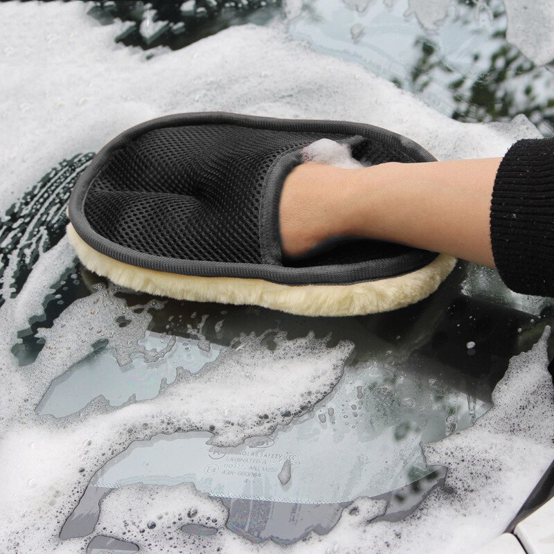 Чистящая Щетка с флисовой подк – обзор и цена Wool Glove Lined