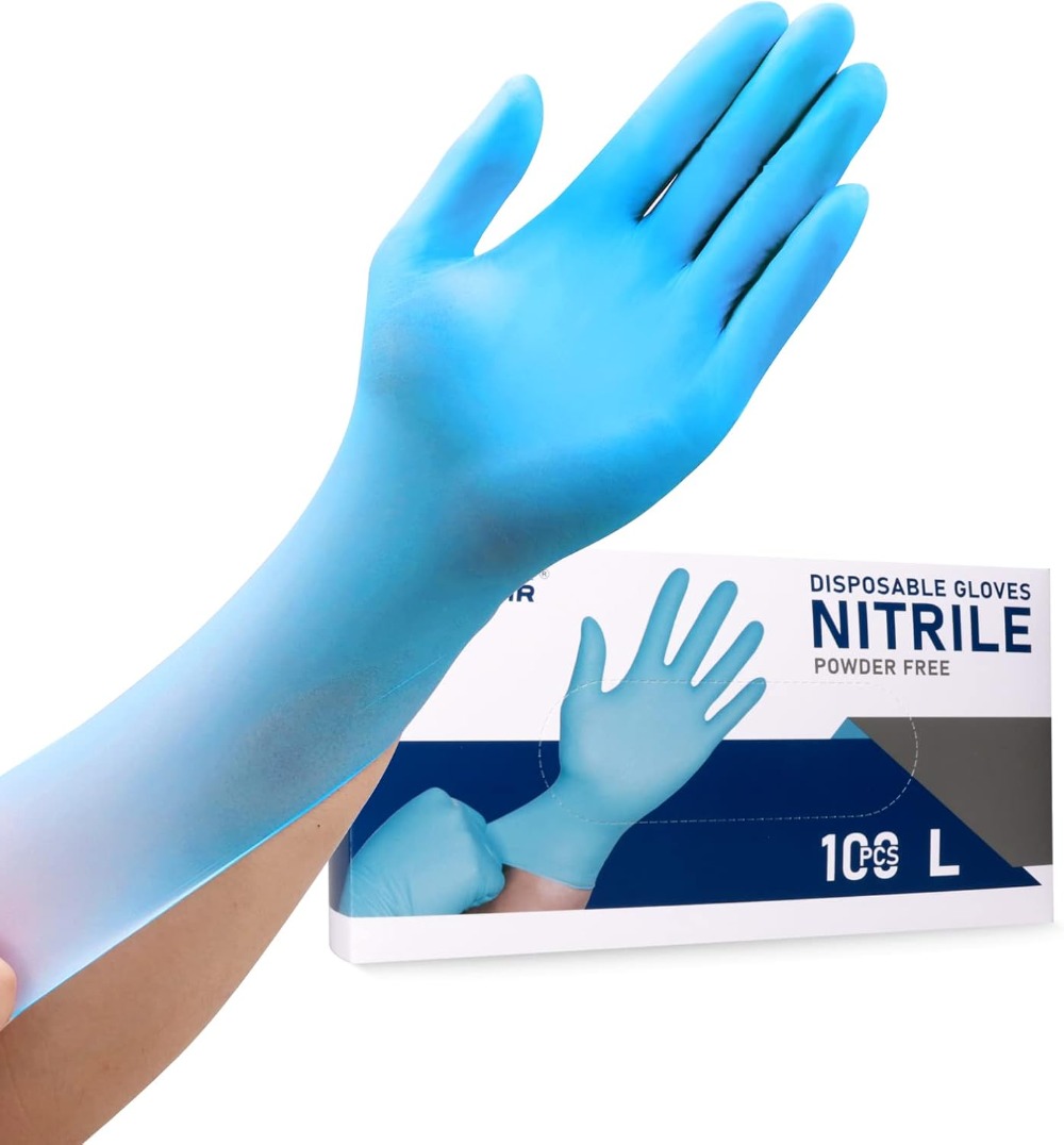 Нитриловые одноразовые перчатк – обзор и цена Exam Glove Nitrile