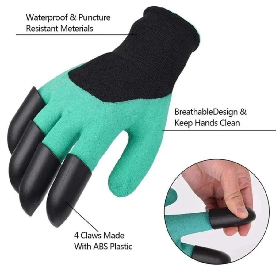 1 пара садовых перчаток с когт – обзор и цена Gardening Glove Waterproof