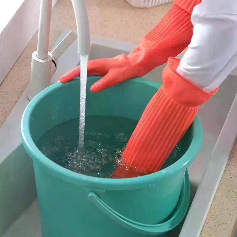 Длинные многоразовые резиновые – обзор и цена Dish Glove Rubber