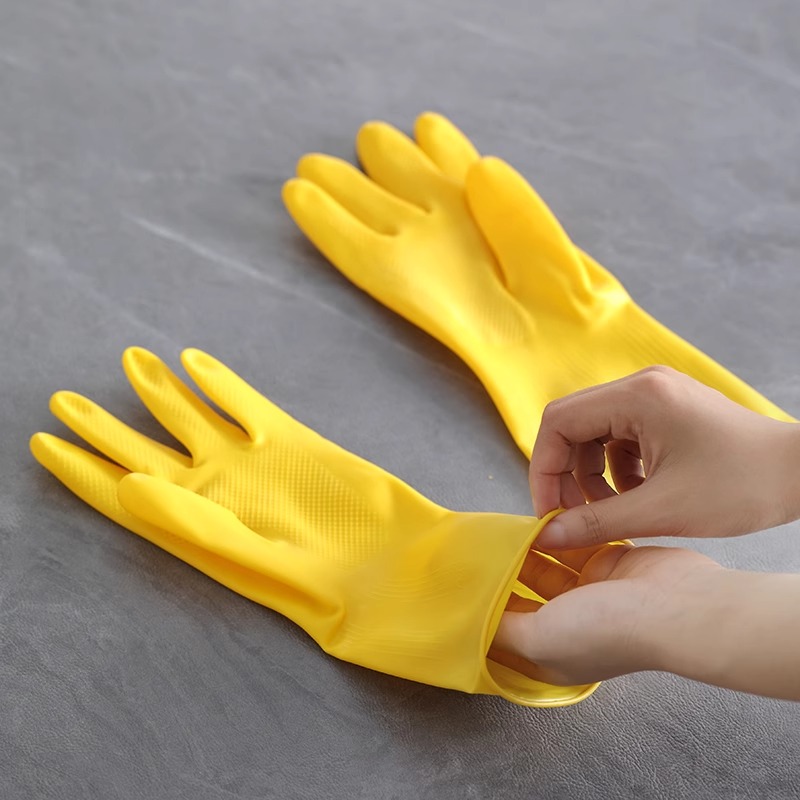 3 пары бытовых перчаток, бытов – обзор и цена Dish Glove Rubber