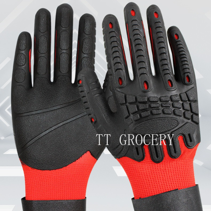 Ударопрочные перчатки TPE для  – обзор и цена Work Glove Impact