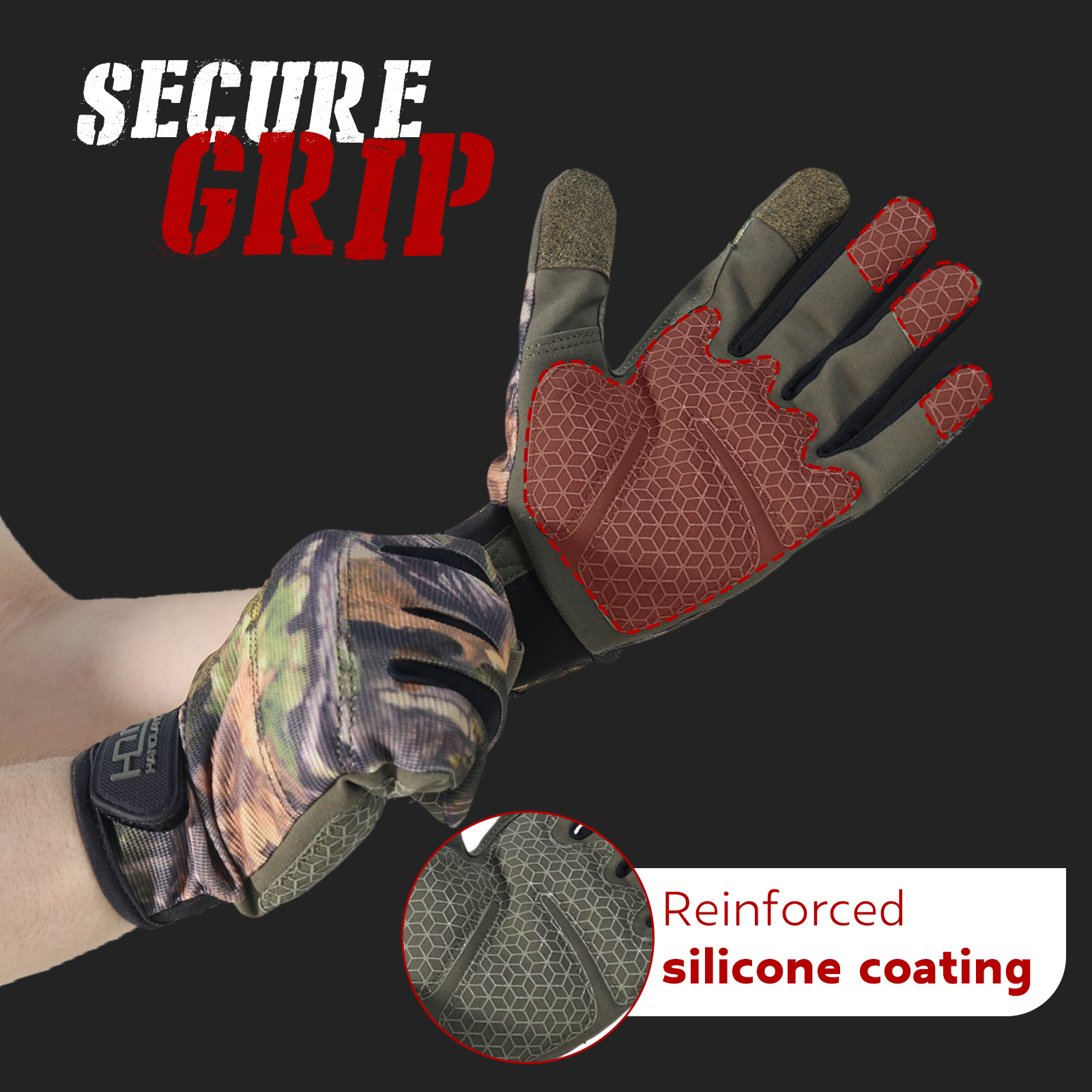 Handlandy Stock, камуфляжные т – обзор и цена Work Glove Impact