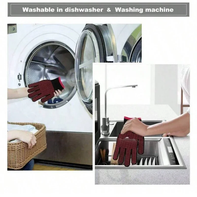 1 пара нескользящих силиконовы – обзор и цена Oven Mitt Silicone