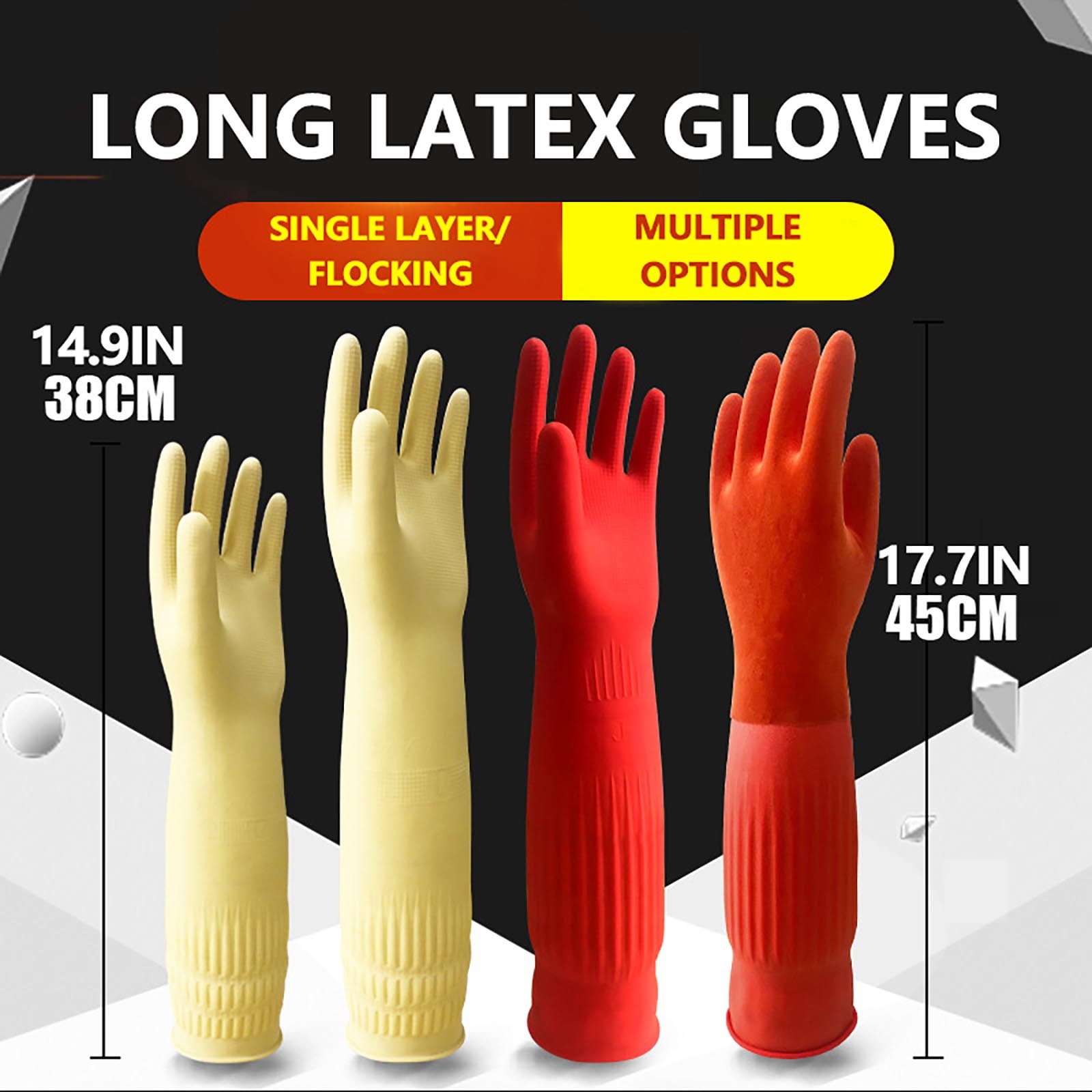 1 пара гибких удобных резиновы – обзор и цена Dish Glove Rubber