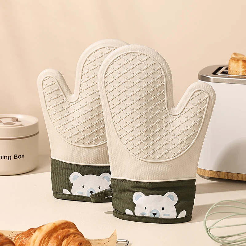 Силиконовые термоизоляционные  – обзор и цена Oven Mitt Silicone