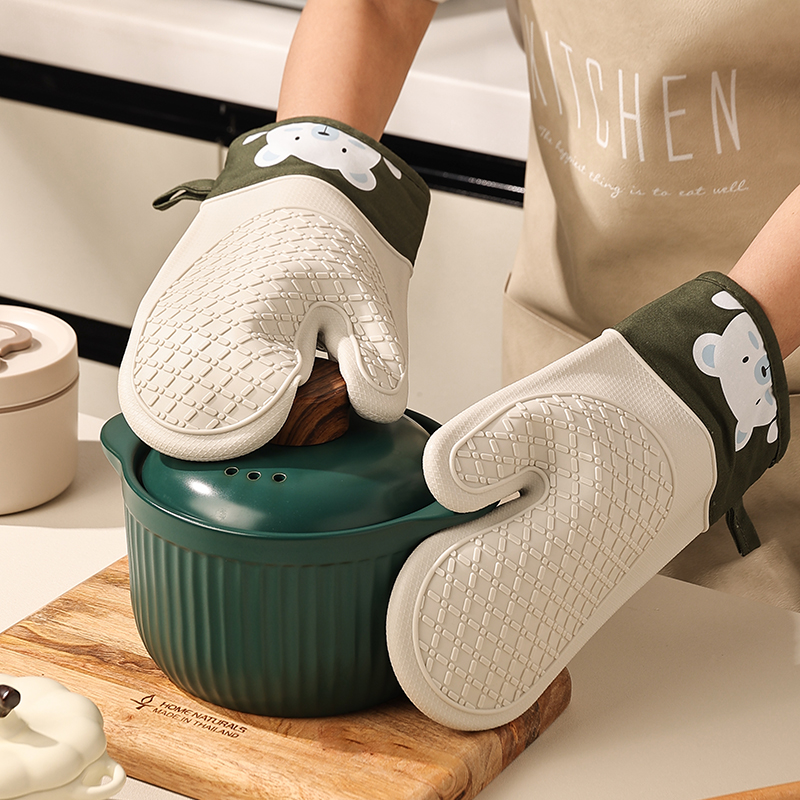 Силиконовые термоизоляционные  – обзор и цена Oven Mitt Silicone