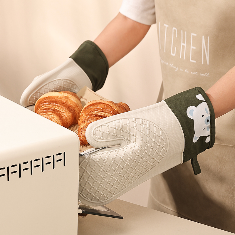 Силиконовые термоизоляционные  – обзор и цена Oven Mitt Silicone